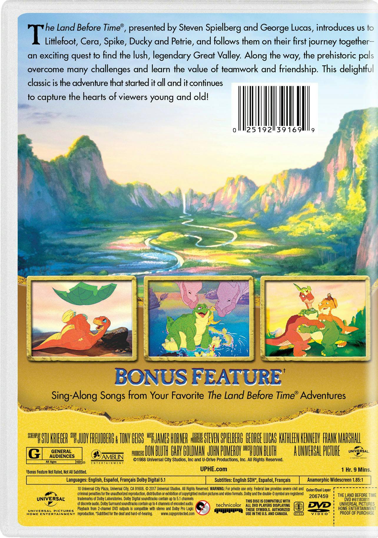 Angle. The Land Before Time [DVD].