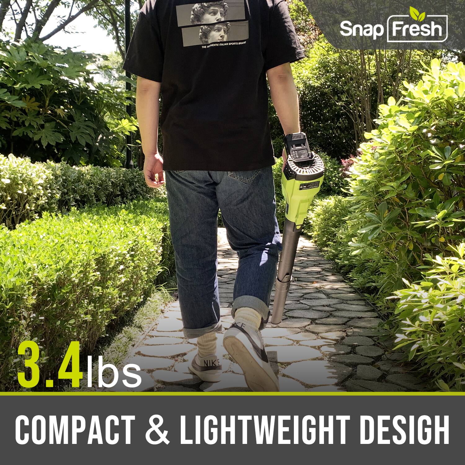 - Snap Fresh WXL 3.4lbs
- COMPACT & LIGHTWEIGHT DESIGN