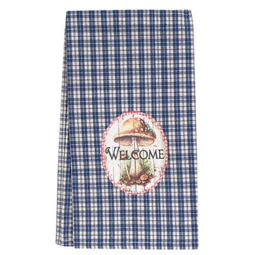 BreeBe - Welcome Mushrooms Dish Towel - Multi