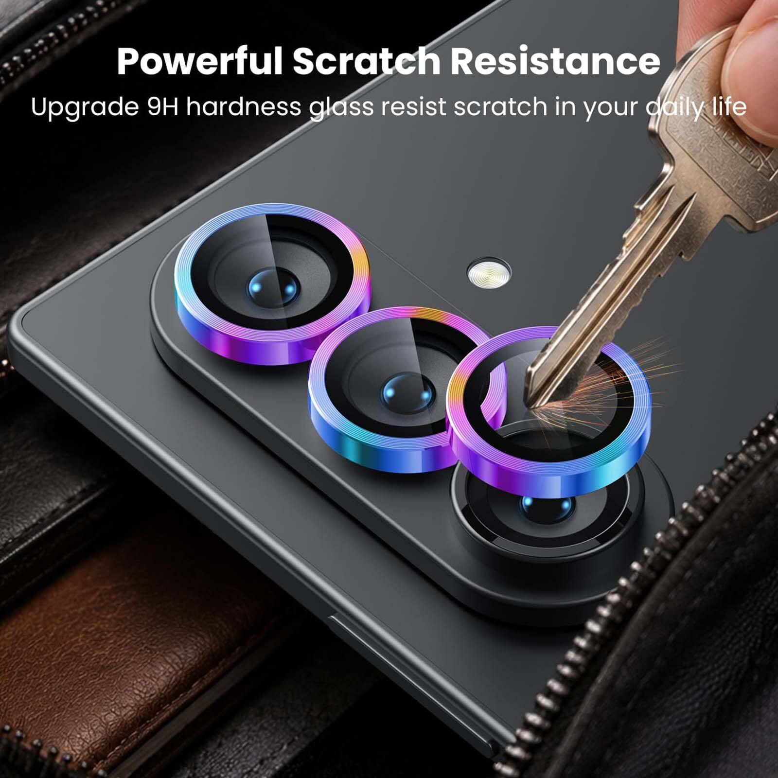 Powerful Scratch Resistance  
Upgrade 9H hardness glass resist scratch in your daily life