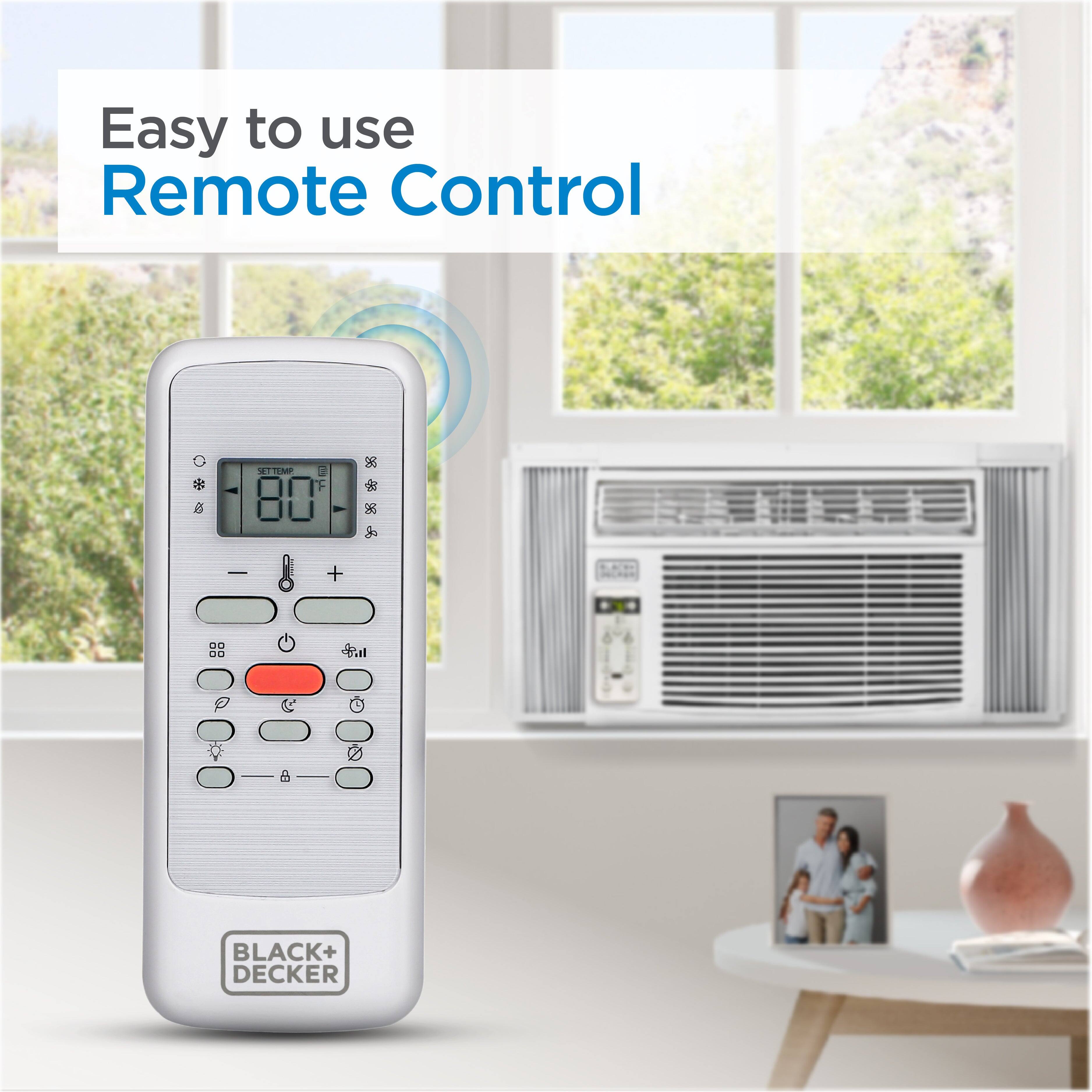 Easy to use Remote Control | 80°F | BLACK+DECKER