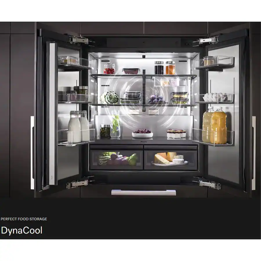 Miele KFMC 3632 L 30" 16.5 Cubic Feet Bottom Mount MasterCool ...
