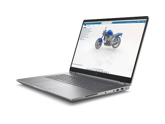 Left. HP - HP ZBook Fury G1i 18 Mobile Workstation PC with 3 Yr Warranty & Wolf Pro Security - C3FJ2UA#ABA - Black.