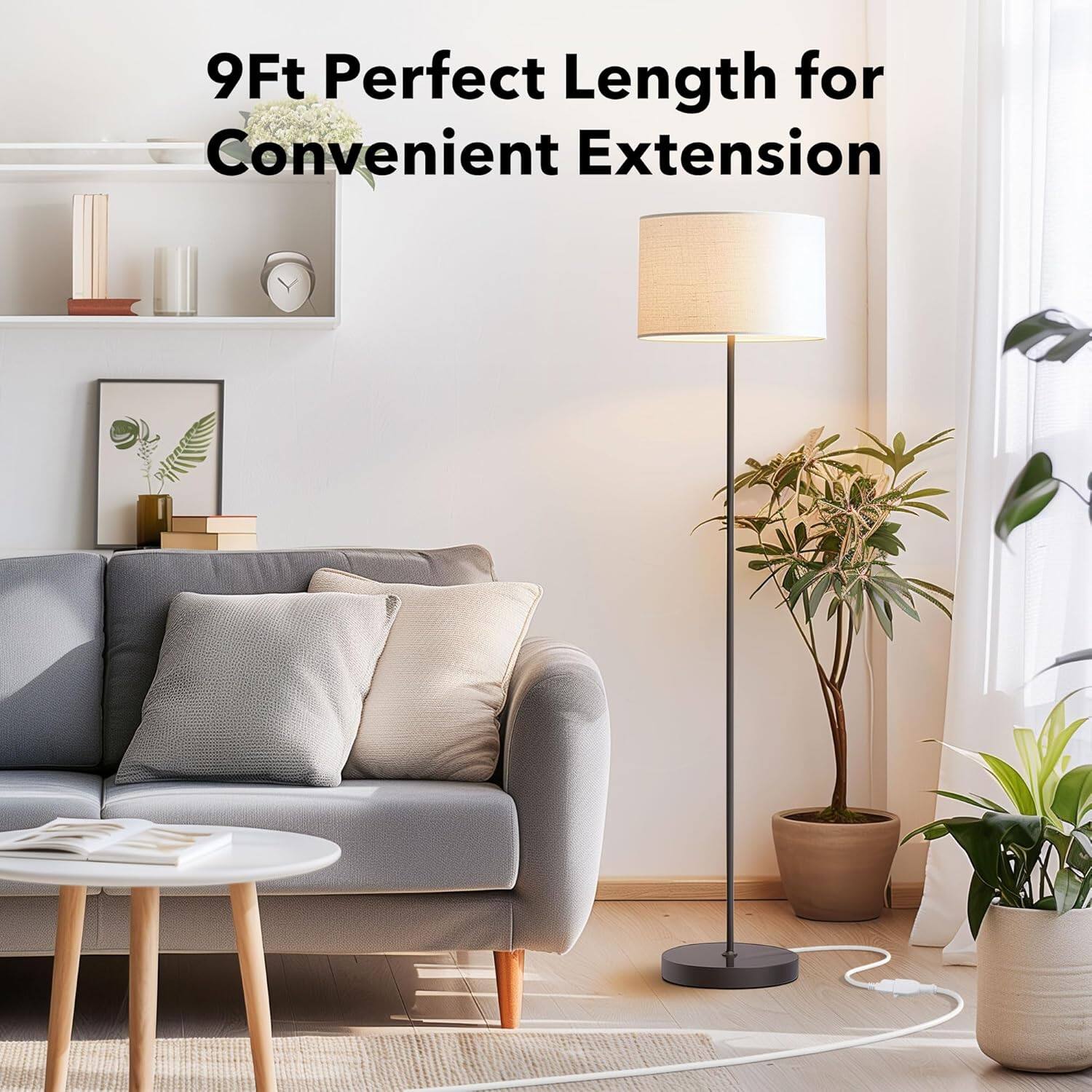 9Ft Perfect Length for Convenient Extension