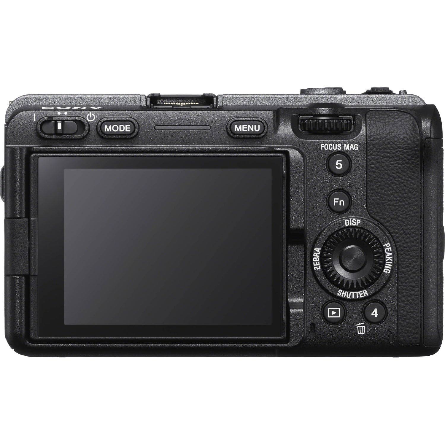 UNY MODE MENU FOCUS MAG 5 Fn DISP SHUTTER PEAKING ZEBRA 4