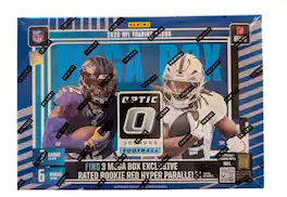 2025 Panini Donruss Optic Football Hobby Mega Box (Red Hyper Parallels)