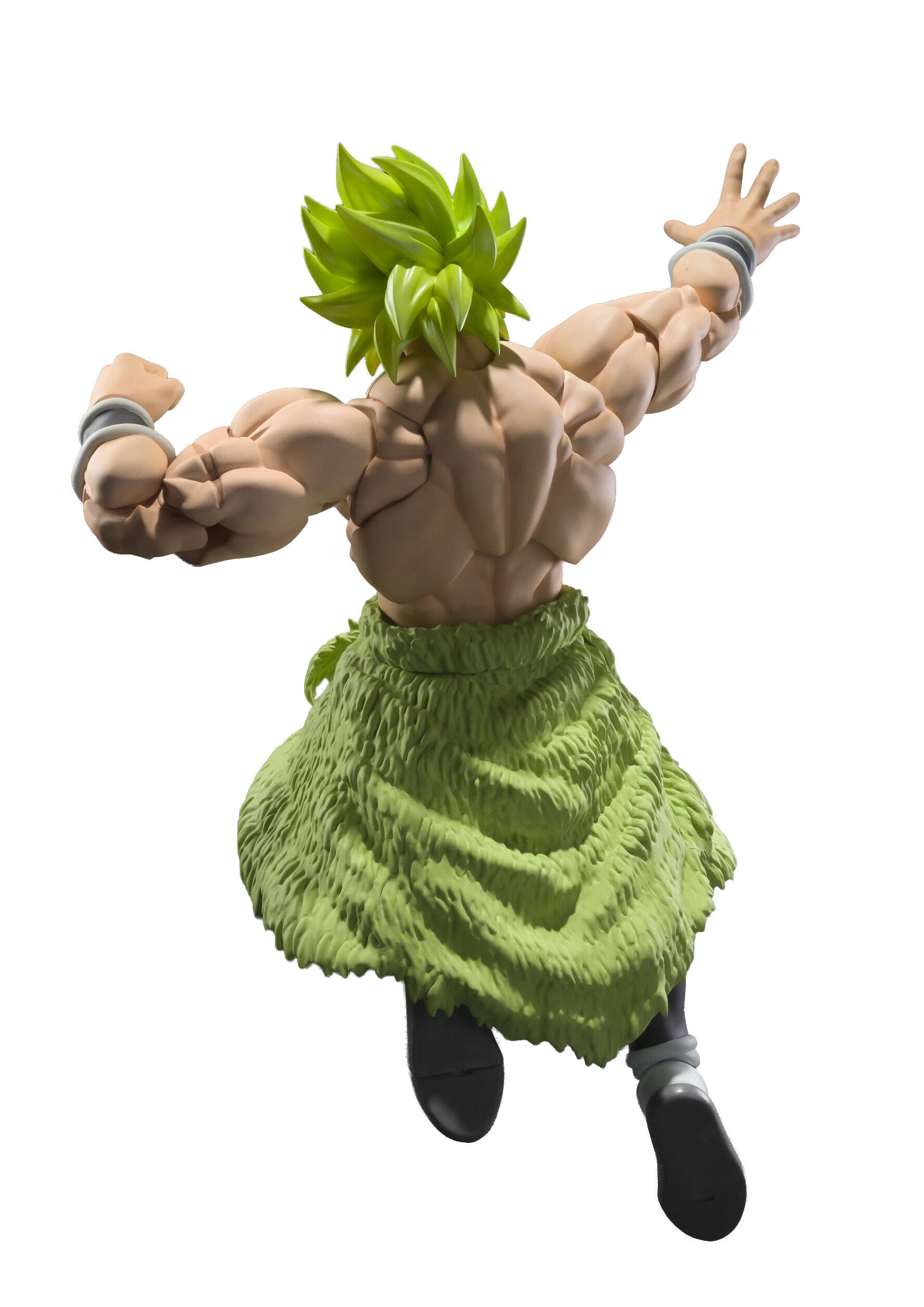 Alt View 3. Bandai - 8.6" Super Saiyan Broly Fully Power - Dragon Ball Super: Broly - Tamashii Nations S.H. Figuarts.