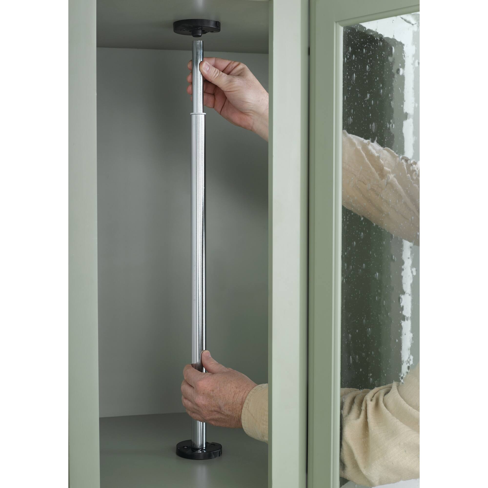 Alt View 5. Rev-A-Shelf - Rev-A-Shelf 18'' Lazy Susan Full-Circle Polymer 2-Shelf, White, 3072-18-11-52 - White.