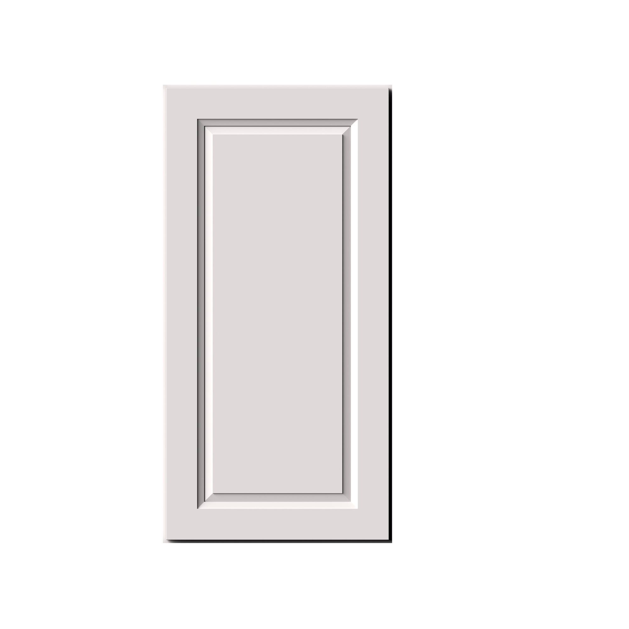 Alt View 1. Boyel Living - 18-in W x 36-in H x 12-in D Shaker RTA Kitchen Wall Cabinet with Soft-Close Doors - Glacier White.