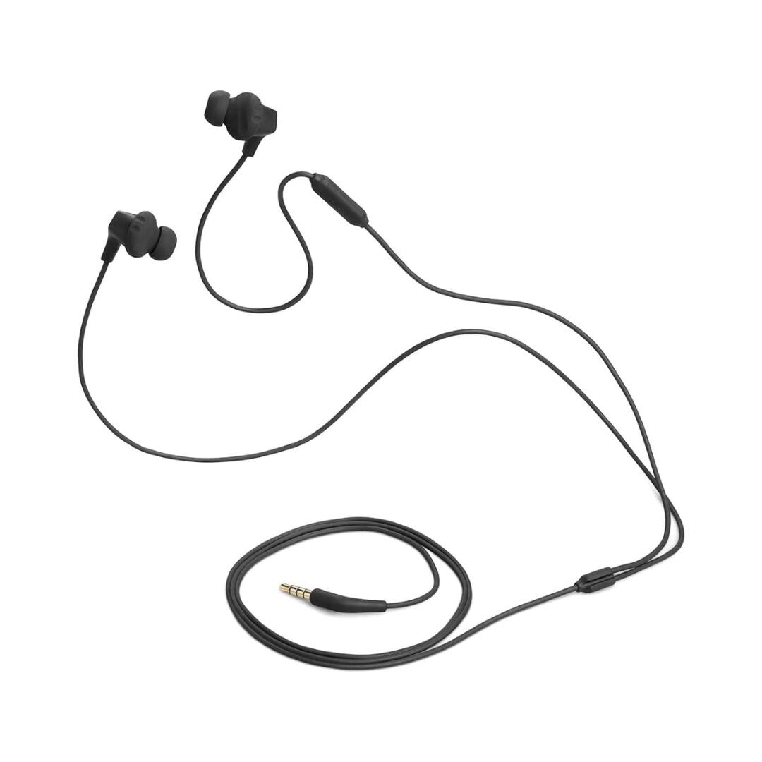 Angle. JBL - JBL Endurance Run 2 Wired Sports In-Ear Headphones with Pure Bass Sound, Waterproof, Black.