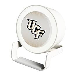 Keyscaper - UCF Knights Linen Print Nightlight Charger & Bluetooth Speaker - White
