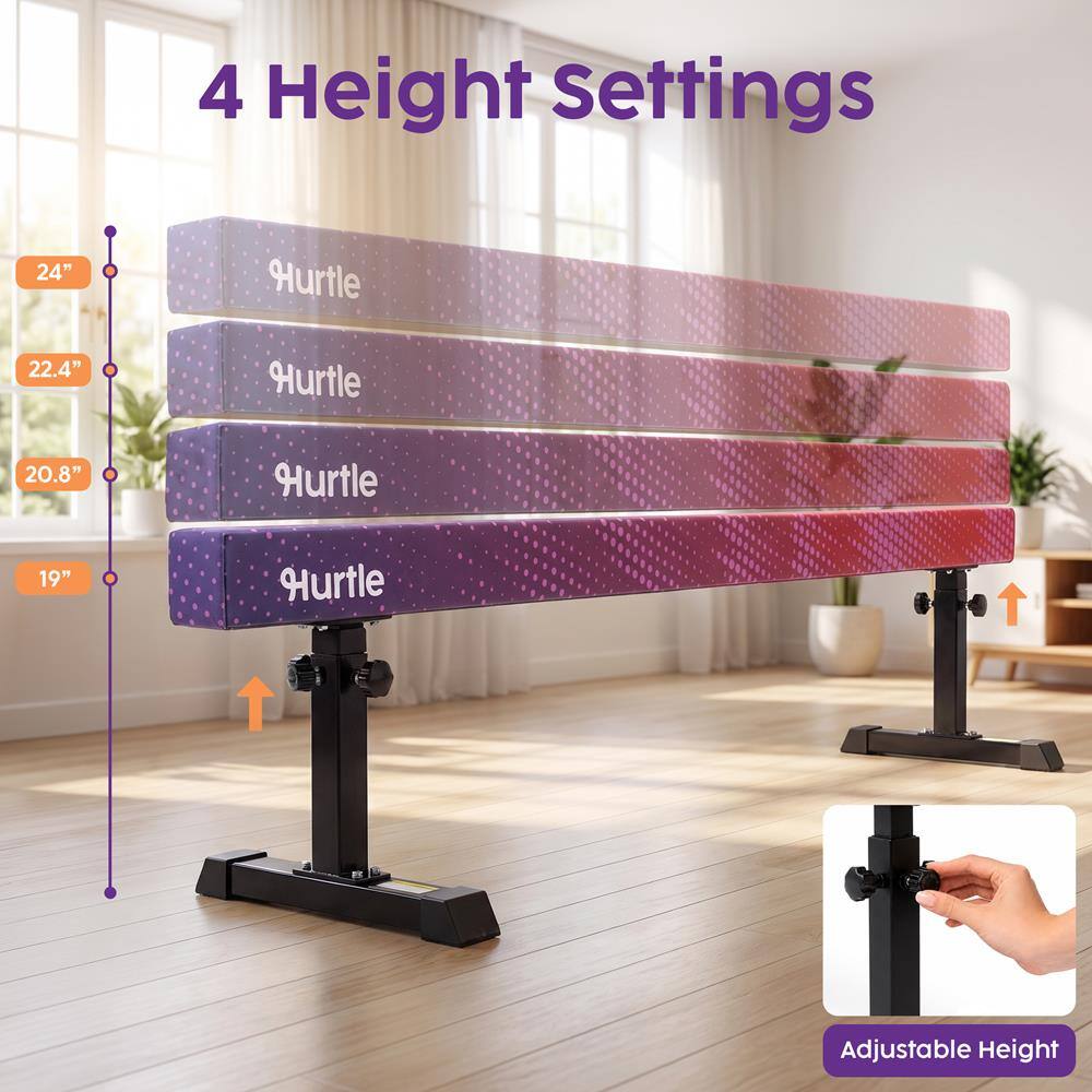 4 Height Settings

24"
Hurtle
22.4"
Hurtle
20.8"
Hurtle
19"
Hurtle

Adjustable Height