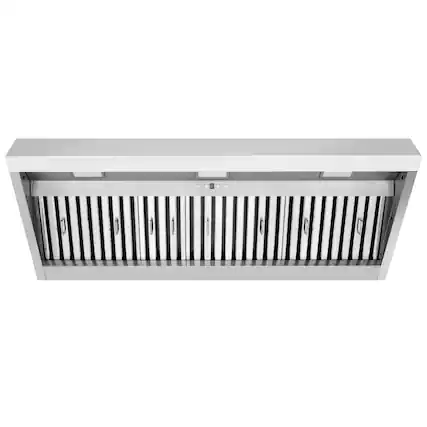 Front. Akicon - Akicon 48 inch Ducted 1200-CFM Stainless steel Insert Under Cabinet Range Hood - Stainless steel.