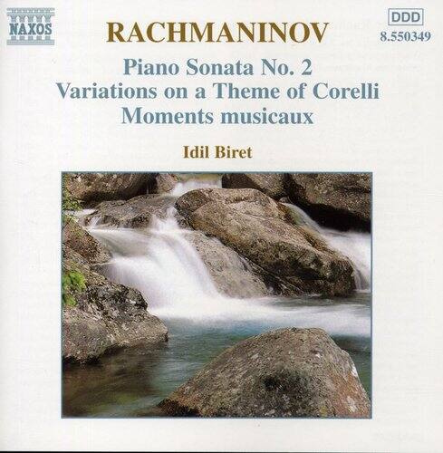 S. Rachmaninoff - Piano Sonata / Variaitions on a Corelli Theme   - COMPACT DISCS [CD]