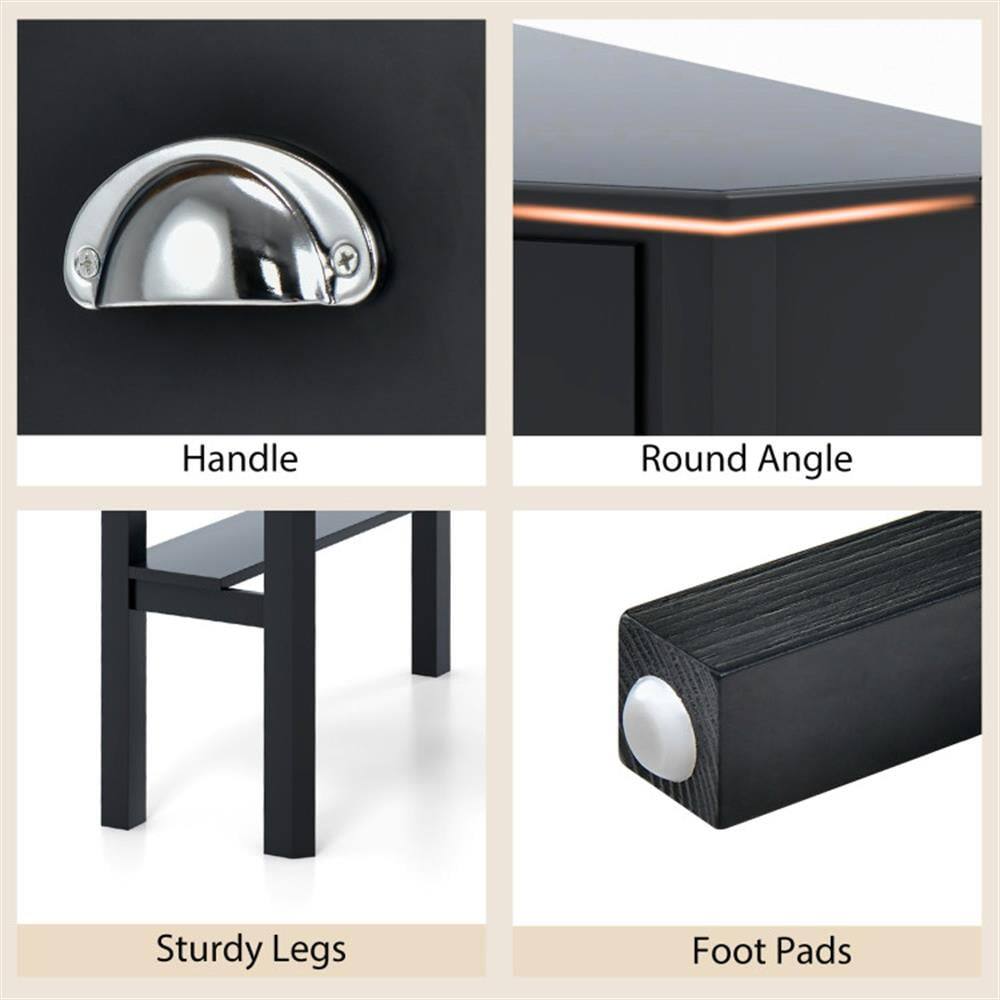 - Handle
- Round Angle
- Sturdy Legs
- Foot Pads