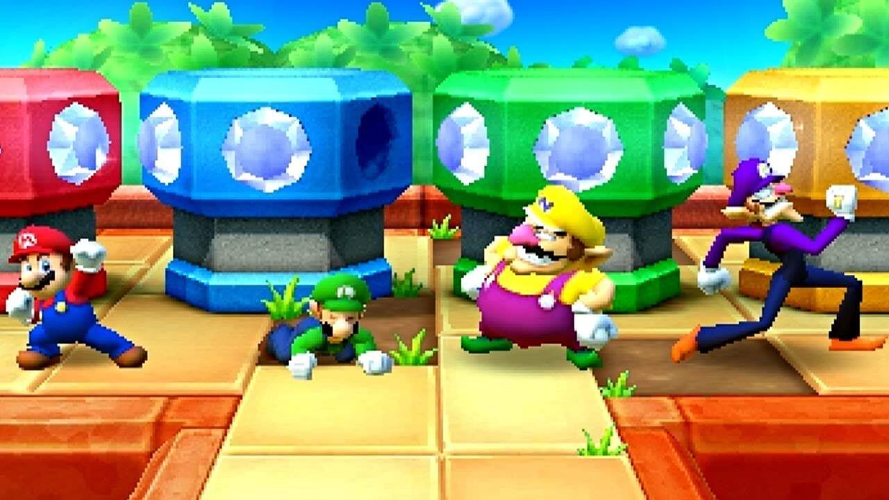 Left. Nintendo - Nintendo 3DS Mario Party Star Rush - World Edition.