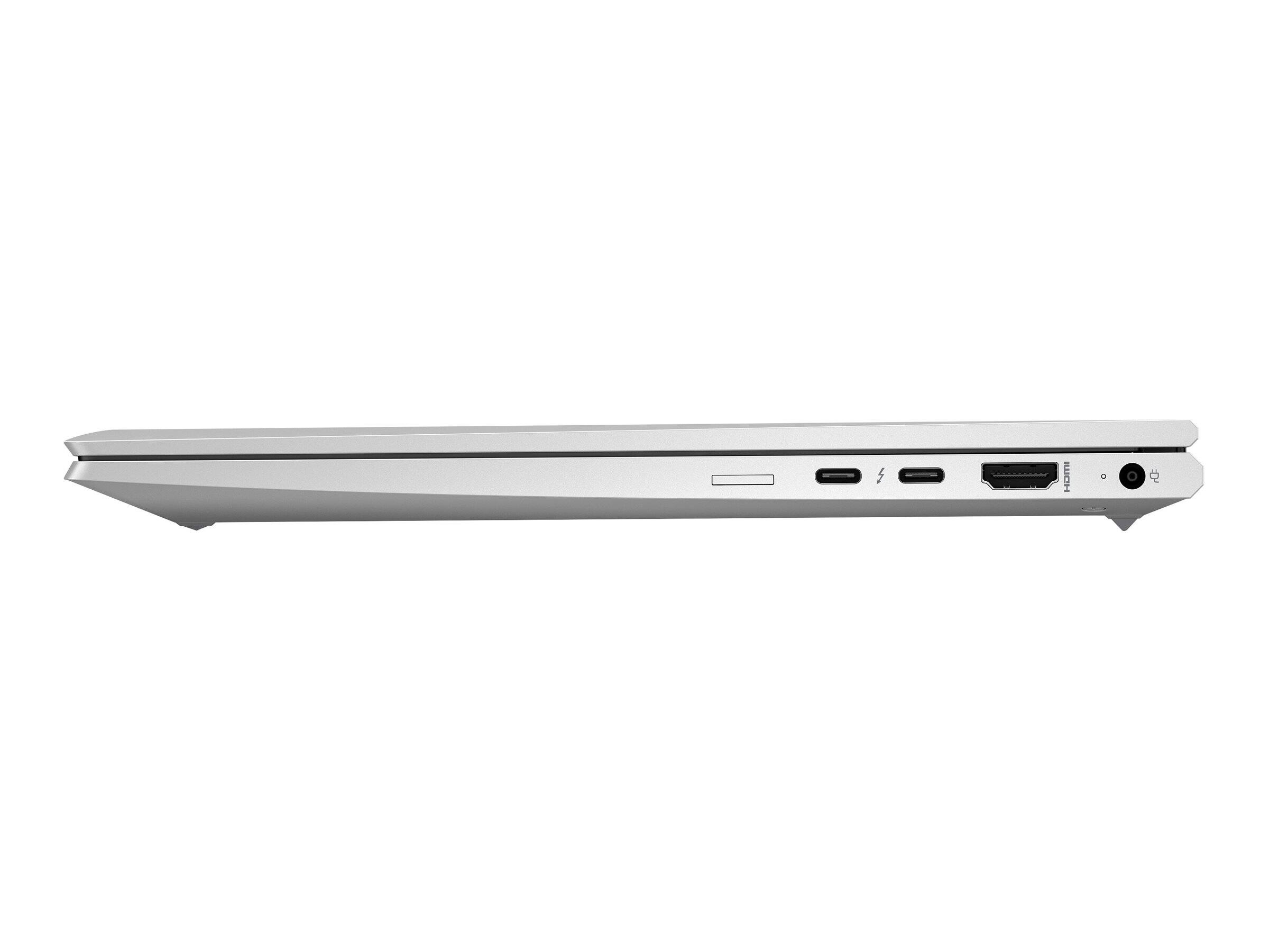 Alt View 5. HP - EliteBook 840 G8 14" FHD Intel Core i7-1185G7 3.0 GHz up to 4.8 GHz 16GB 256GB SSD Windows 11 Pro Laptop - Silver.