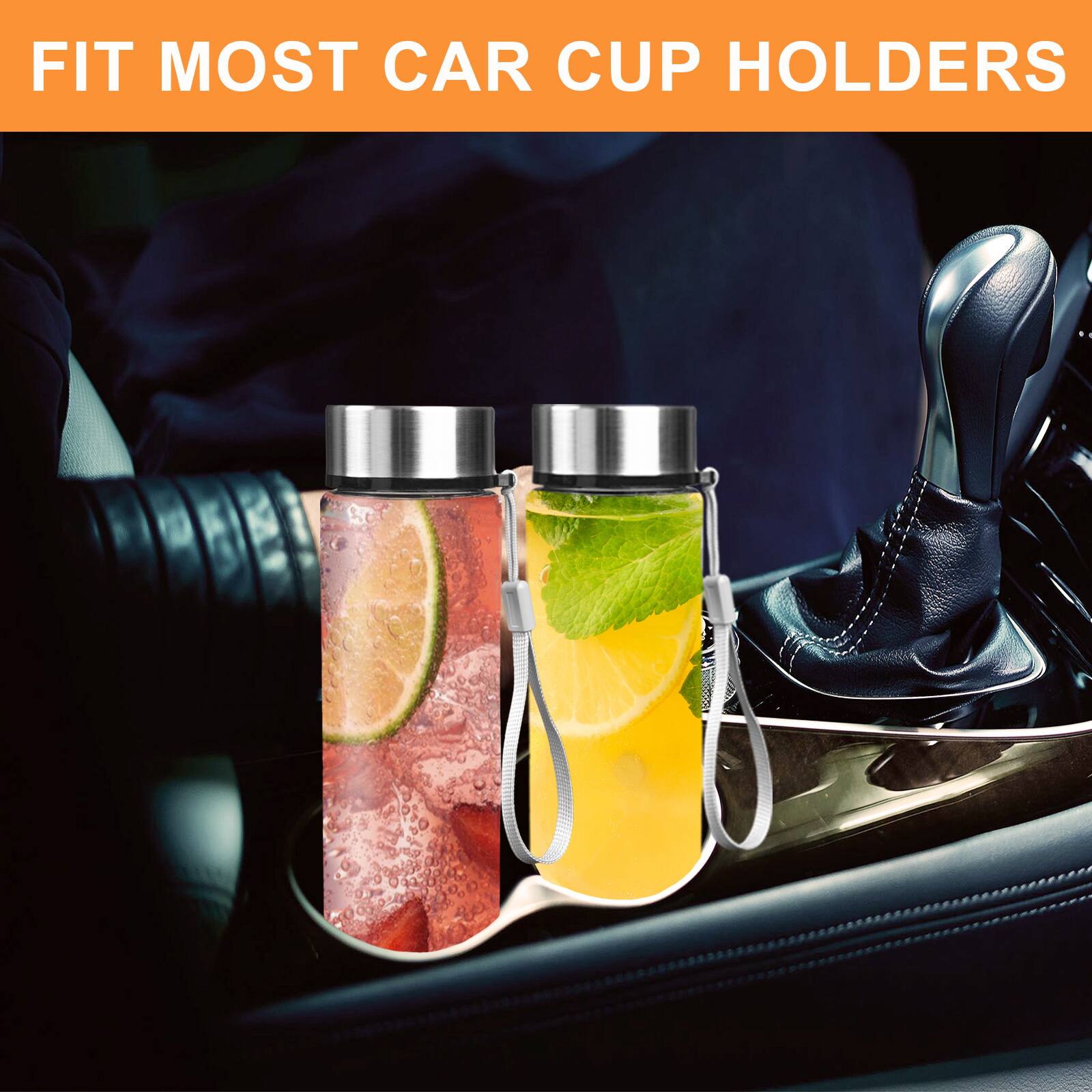 FIT MOST CAR CUP HOLDERS
