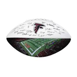Logo Brands - Atlanta Falcons 2025 Autograph Signature Football - Red