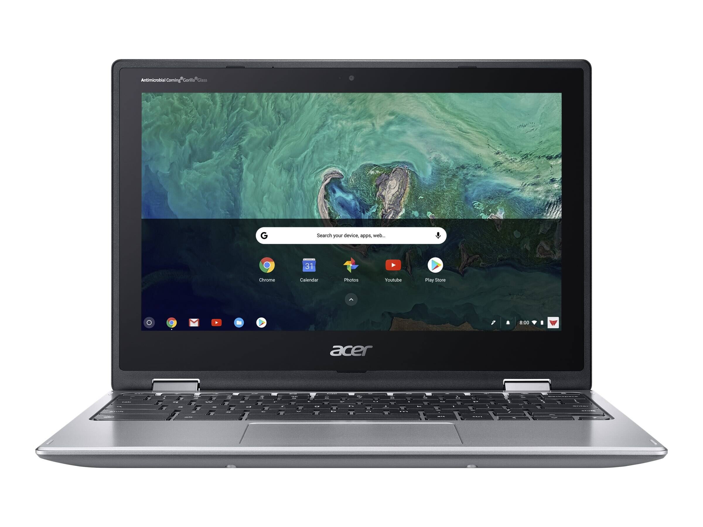 Front. Acer - Acer Chromebook Spin 311 11.6" Refurbished Chromebook - MediaTek - 4GB Memory - 64GB eMMC - Chrome OS.