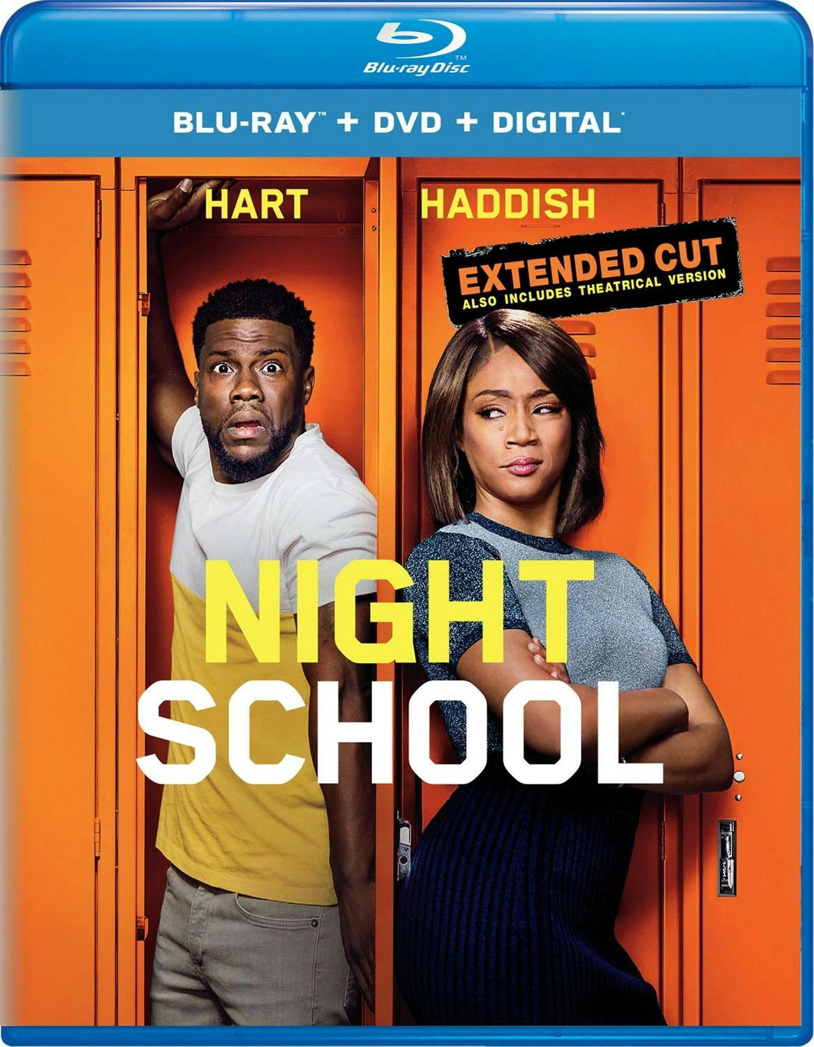 Front. Night School (Extended Cut DVD + Digital) [Blu-ray].