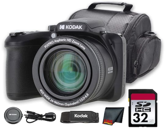 KODAK PIXPRO Aspheric HD Zoom Lens 40X
NIDEANGLE H4
KODAK 40X WIDE 1:3.0-6.8 24-960mm (Equivalent)
Kodak KAVE ELECTRONICS
SD HC 32 GB