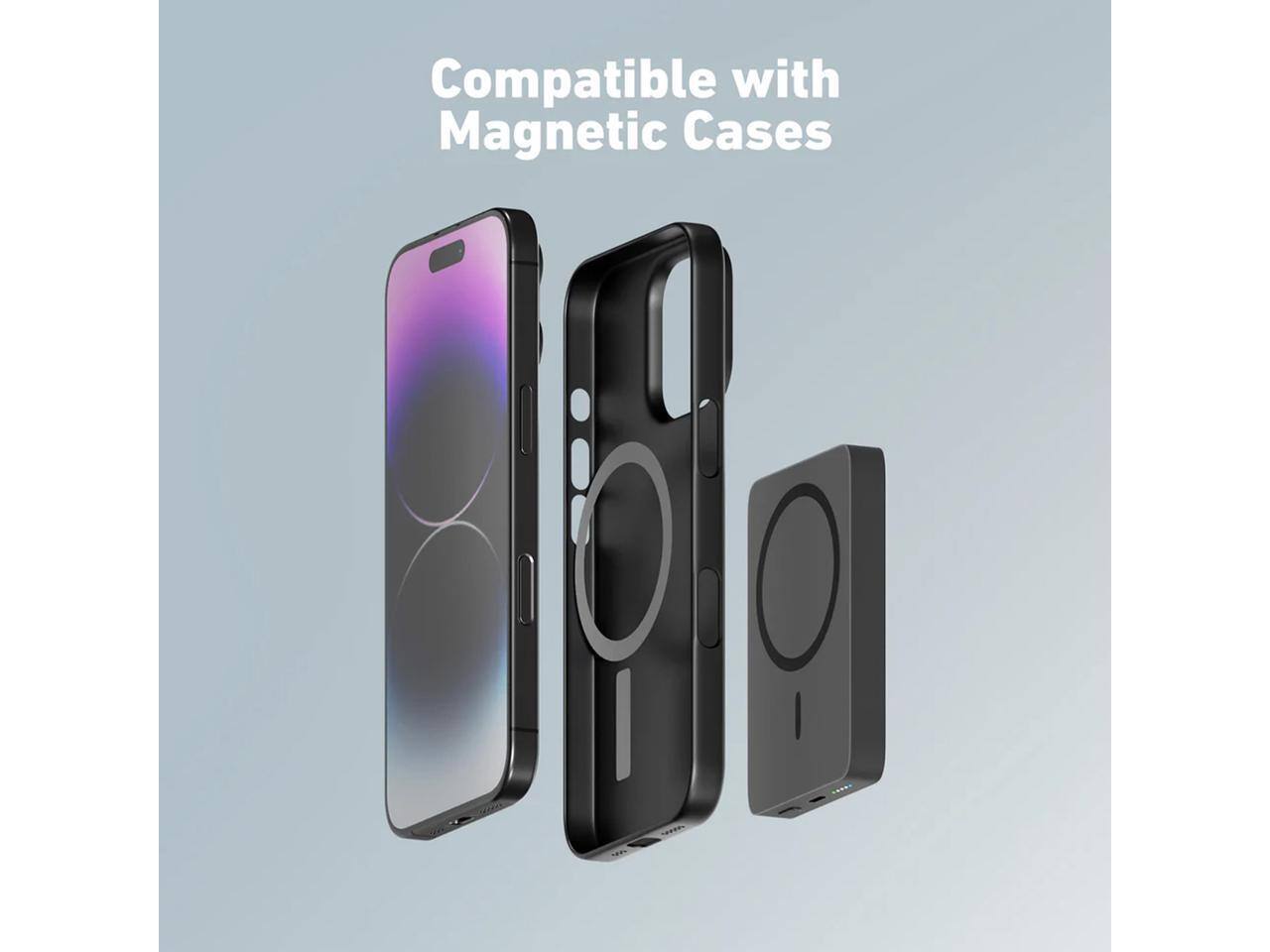 Compatible with Magnetic Cases