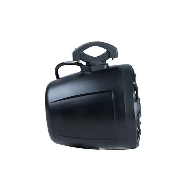 Alt View 4. Memphis Car Audio - Memphis Audio MX63PS - 6.5" Dual Tweeter High Output Utv Pod Speaker - Black/Gray.