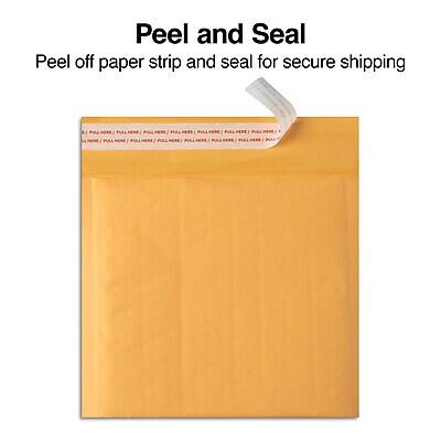 Peel and Seal

Peel off paper strip and seal for secure shipping