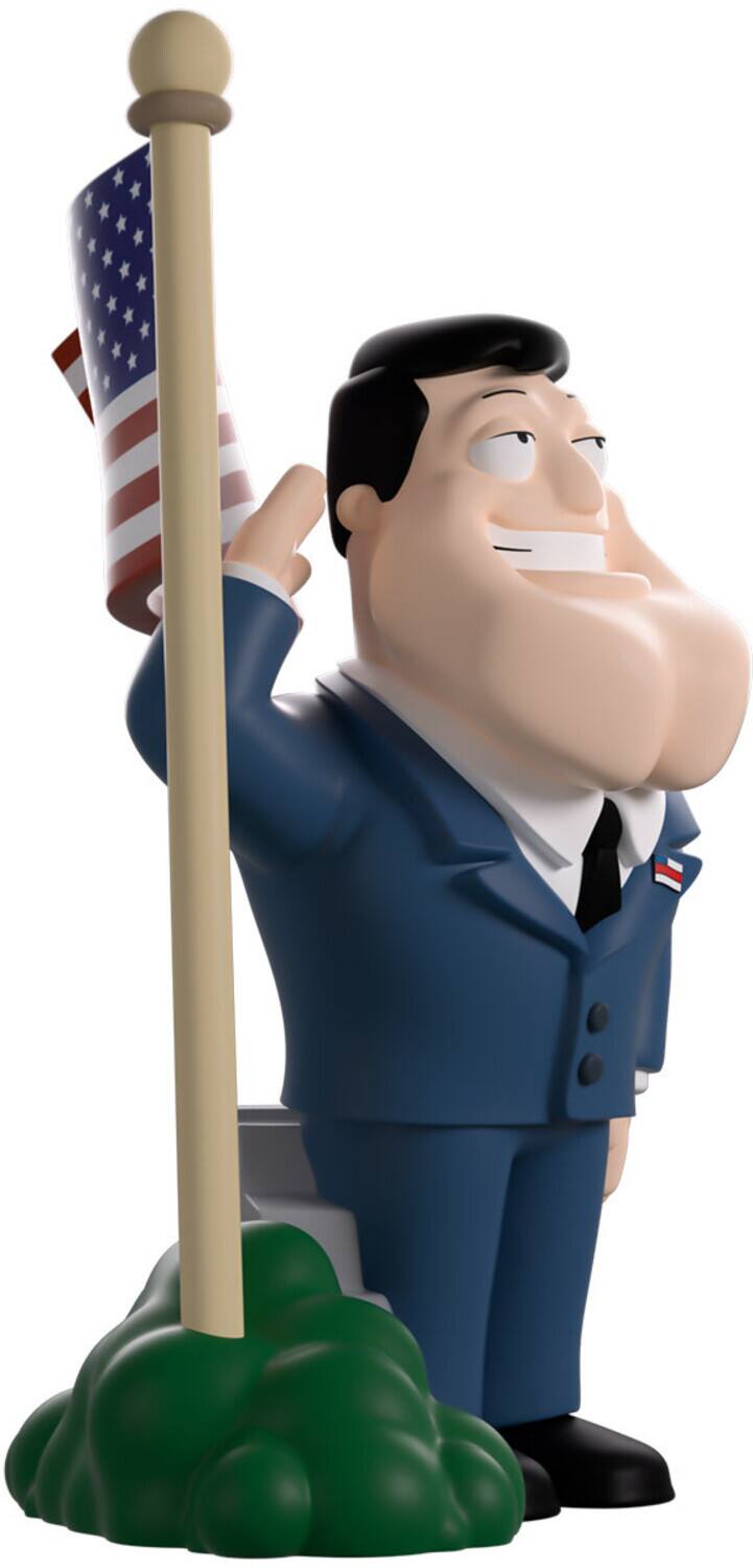 Alt View 2. Youtooz - Youtooz - American Dad Stan Vinyl Figure   - COLLECTIBLES - Multicolor.