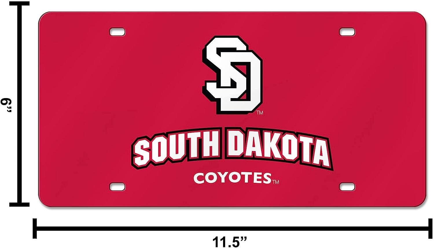 6" x 11.5"  
SOUTH DAKOTA COYOTES™