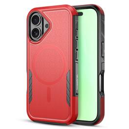 BASELINE - Fortress Series MagSafe Case for Apple iPhone 17 - Red