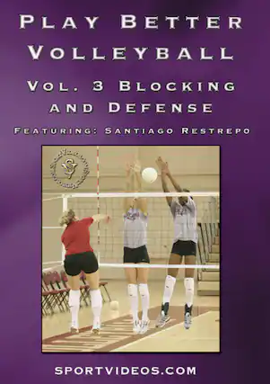 Front. Play Better Volleyball Blocking And Defense - DVD.