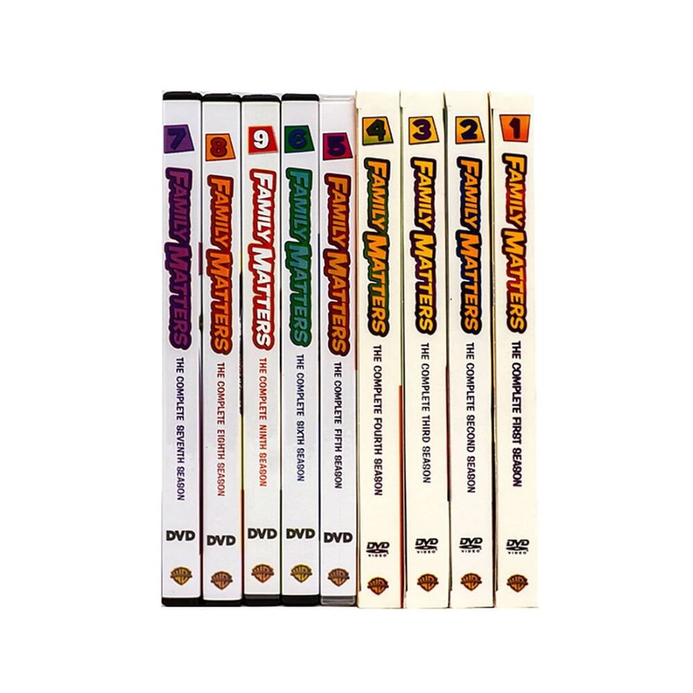 Left. Family Matters Complete Series Seasons 1-9 (DVD).