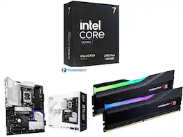 Newegg - CPU Motherboard Memory Combo - Intel BX80768270K Bundle with ASRock Z890 Pro RS and G.SKILL F5-6000J3636F16GX2-TZ5RK