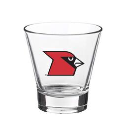 Indigo Falls - Louisville Cardinals 12oz. Slant Vault Rock Glass - Multicolor