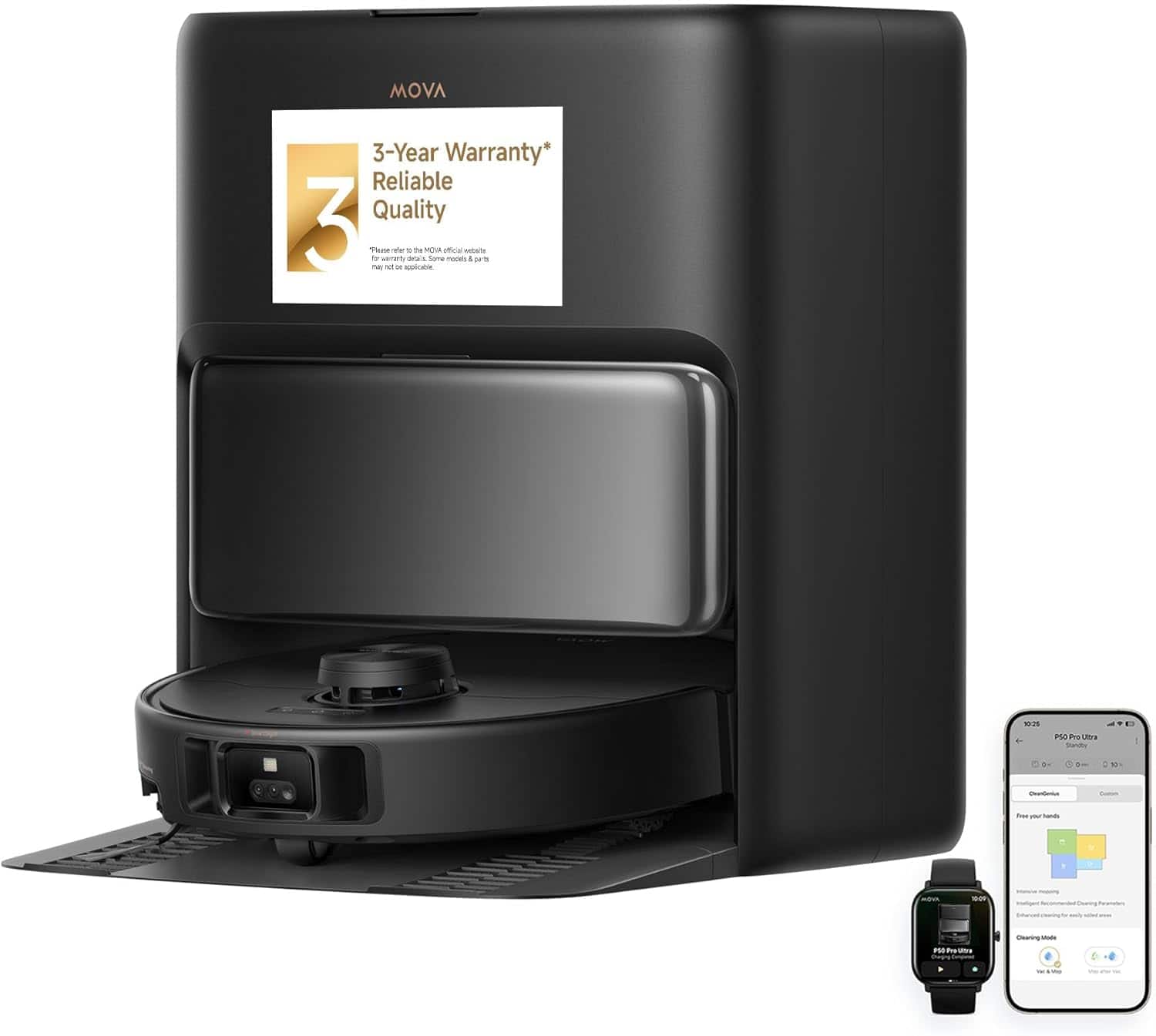 MOVA
3-Year Warranty*
Reliable Quality
*Please refer to the MOVA official website for more details. Terms and conditions may not apply.
PSO Pro Ultra
Cleaning Mode
Free your hands
Intelligent cleaning, customizable cleaning
Effective cleaning every time, within your reach
Touch Map
Touch to Move