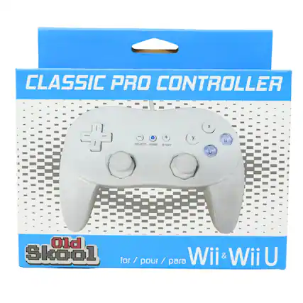 CLASSIC PRO CONTROLLER + I + SELECT HOME START y x b a Old Skool for / pour / para Wii & Wii U