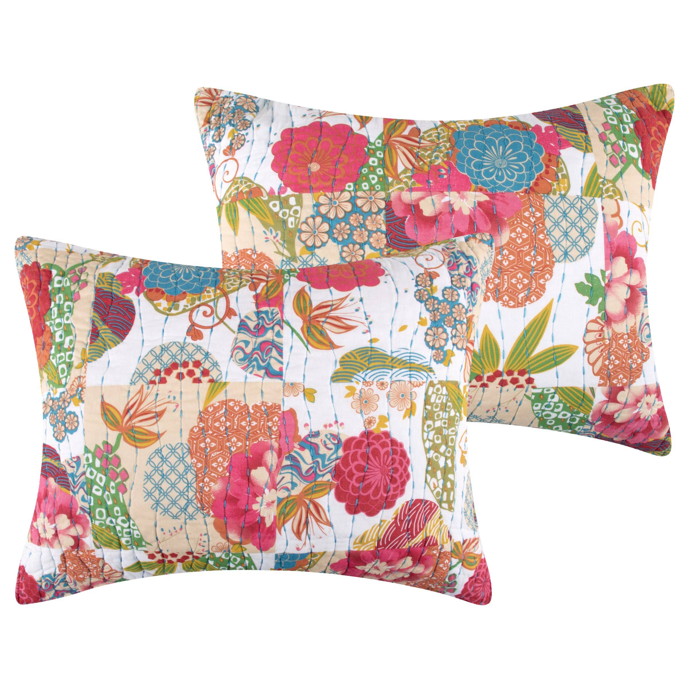 Angle. BreeBe - Jewel White Sham King - White.