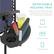 DETACHABLE HOLDING TRAY
Keep your favorite drinks and media devices close at hand for uninterrupted relaxation!
Tablet Rest
2 Cup Holders
Phone Mount