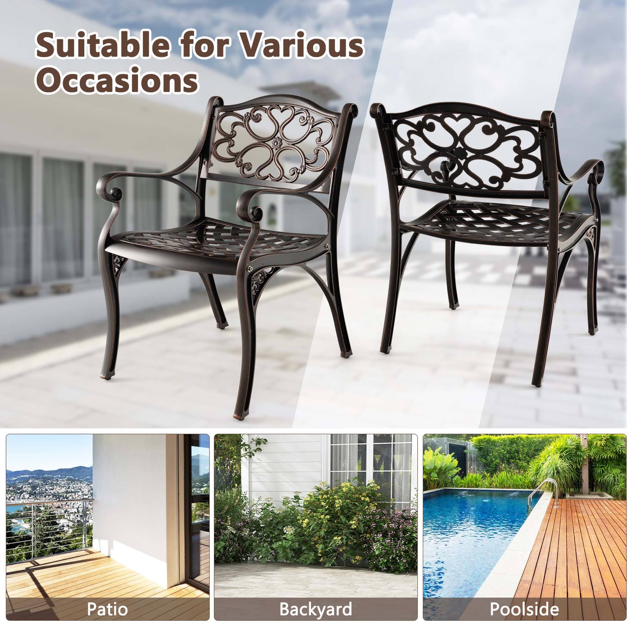 Suitable for Various Occasions

Patio  
Backyard  
Poolside