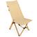Front. Costway - Patio Folding Camping Chair Portable Fishing Bamboo Adjust Backrest W/Carry Bag - Natural.