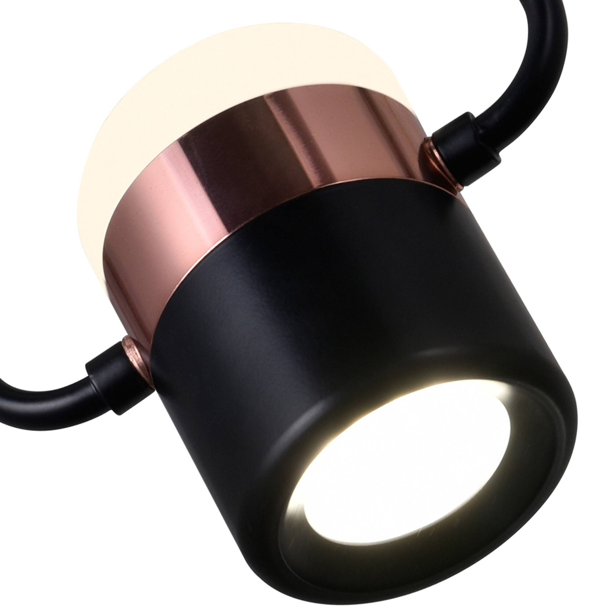 Alt View 1. CWI Lighting - Moxie LED Down Mini Pendant With Black Finish - Black.