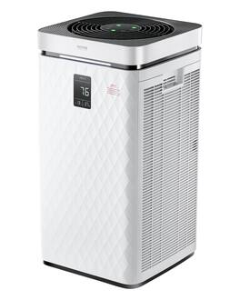 VEVOR - Air Purifier, H13 HEPA Layer, 3139 ft²/h Smart Air Purifier with Speed Control & Child Lock Guard, Efficient Air Cleaner - White
