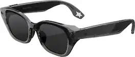 Meta - Glasses, Capri LISA Edition, Smart Frame, Grey Lenses, AI Glasses with Camera for Men, Women - Eclipse
