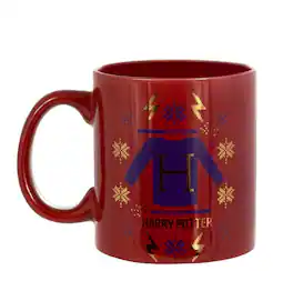 Harry Potter - Sweater 20oz Ceramic Coffee Mug - Red