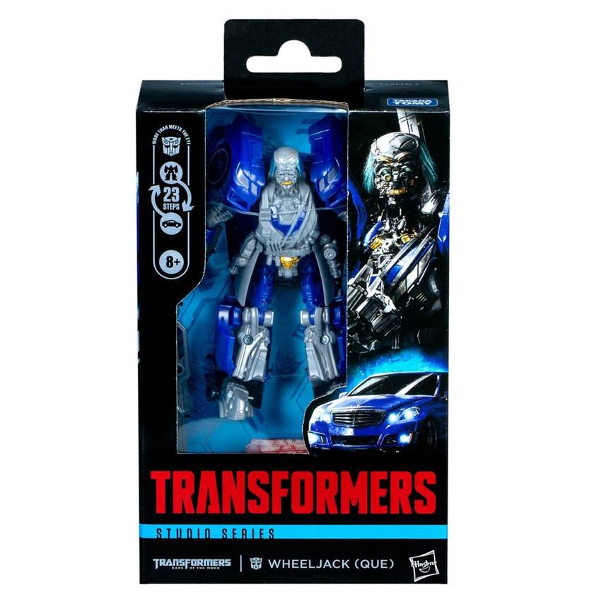 TRANSFORMERS  
STUDIO SERIES  
TRANSFORMERS | WHEELJACK (QUE)  

23 STEPS  
8+