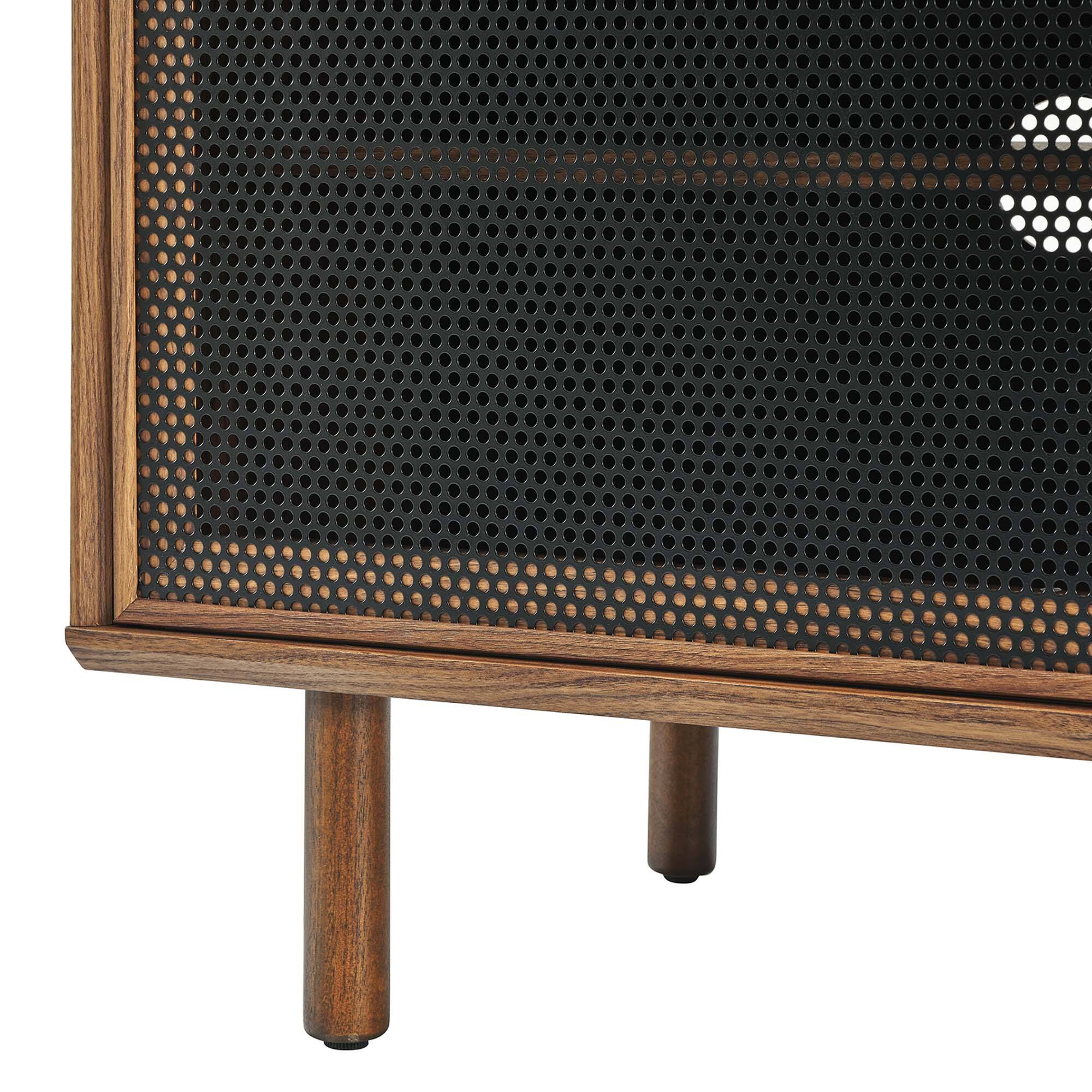 Alt View 6. Modway - Kurtis 67" TV and Vinyl Record Stand by Modway - Walnut.