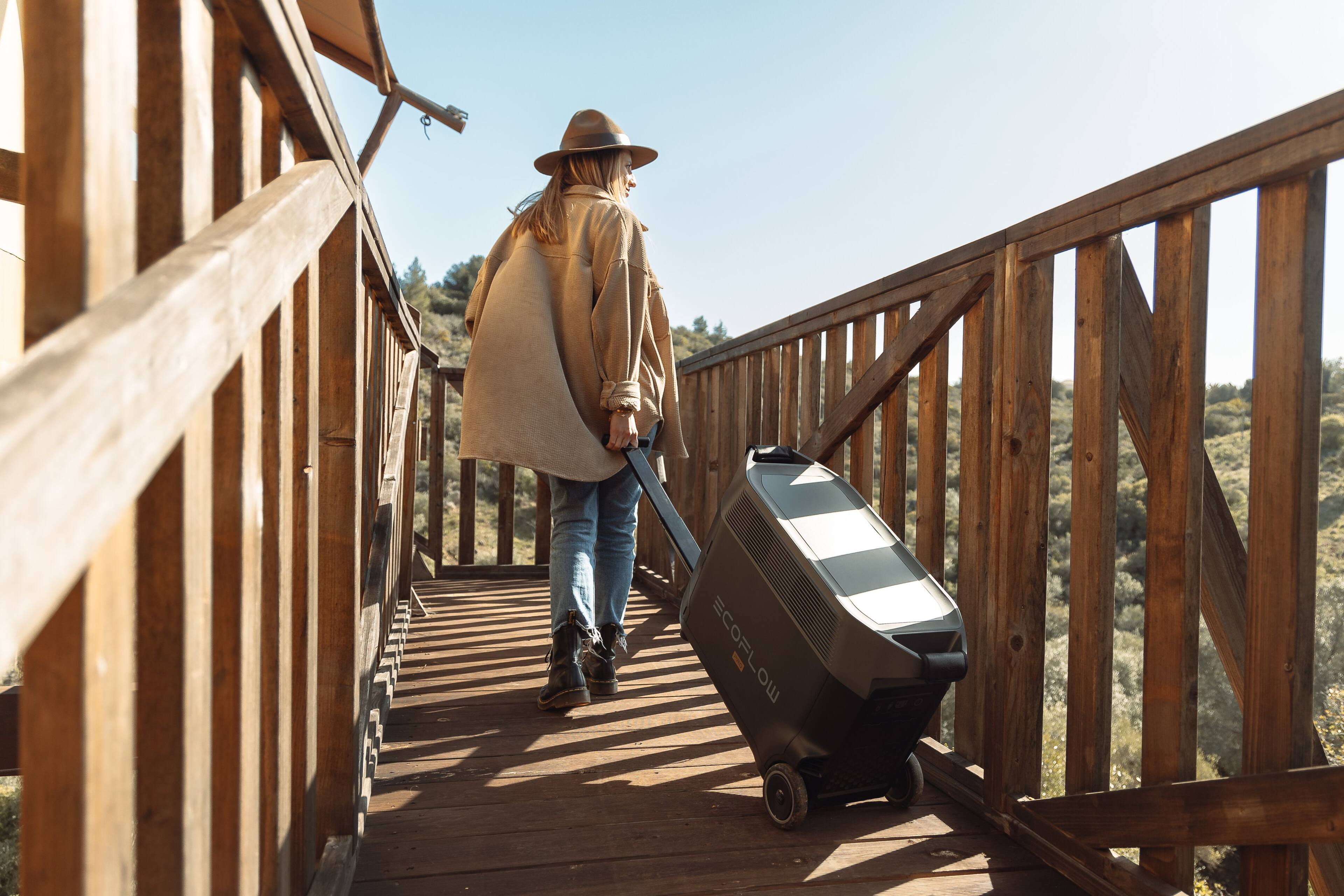 Alt View 28. EcoFlow - DELTA PRO 3600Wh Portable Home Battery - Black.