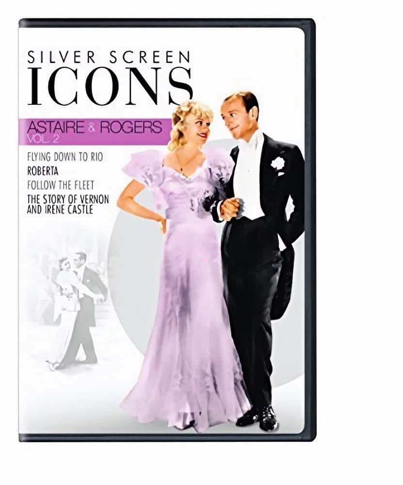 Front. Silver Screen Icons: Astaire & Rogers Vol. 2 (DVD Set) [DVD].